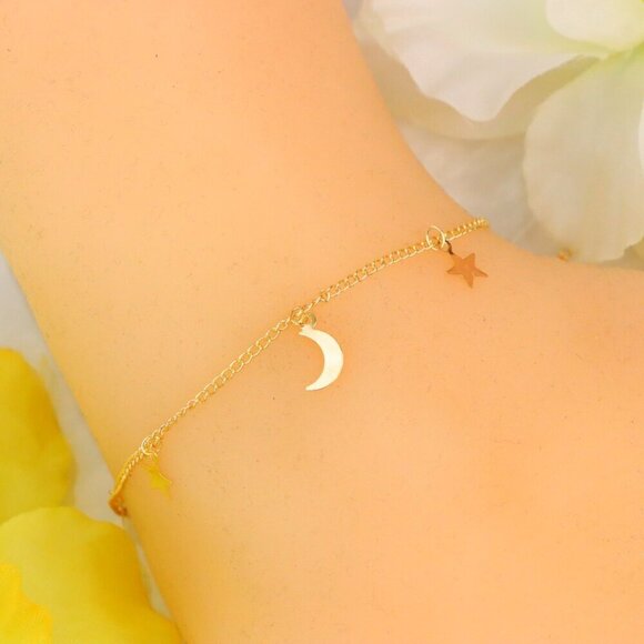 "Minimalist Anklet, Sleek & Modern Design, Women’s Fashion, YC110240-A - Picture 7 of 10